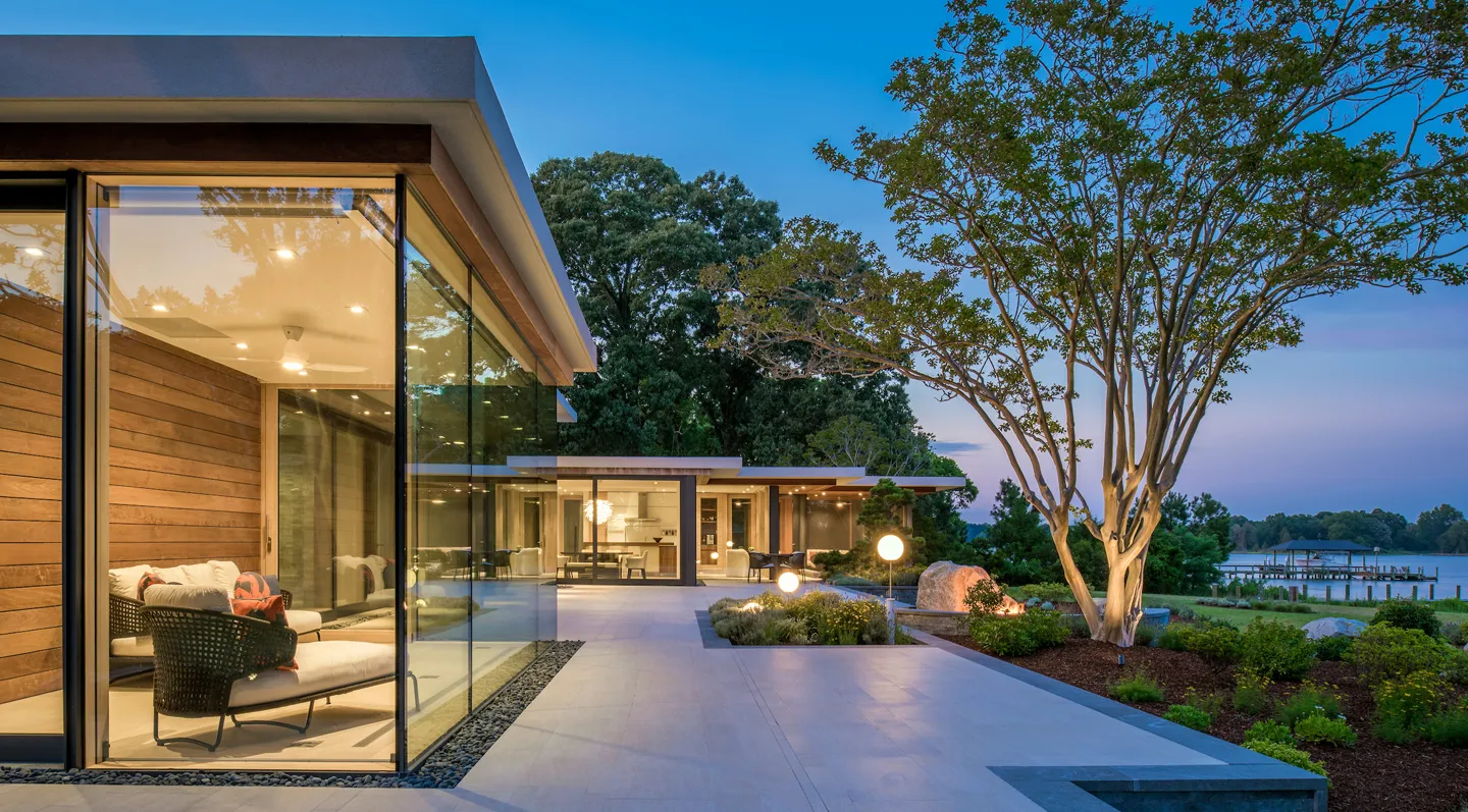 New England Zen Garden With Organic Landscape Architecture, Seoane  Landscape Design